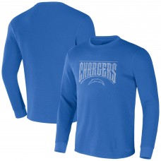 Футболка Los Angeles Chargers NFL x Darius Rucker Collection by Fanatics Long Sleeve Thermal - Powder Blue