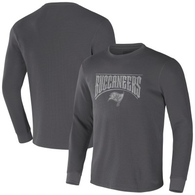 Футболка Tampa Bay Buccaneers NFL x Darius Rucker Collection by Fanatics Long Sleeve Thermal - Charcoal