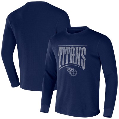 Футболка Tennessee Titans NFL x Darius Rucker Collection by Fanatics Long Sleeve Thermal - Navy