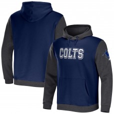 Толстовка Indianapolis Colts NFL x Darius Rucker Collection by Fanatics Colorblock - Navy/Charcoal