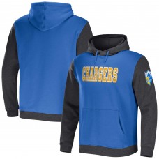 Los Angeles Chargers NFL x Darius Rucker Collection by Fanatics Colorblock Pullover Hoodie - Powder Blue/Charcoal