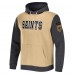Толстовка New Orleans Saints NFL x Darius Rucker Collection by Fanatics Colorblock - Gold/Charcoal