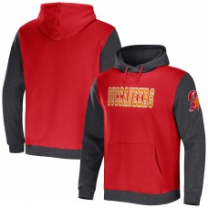 Толстовка Tampa Bay Buccaneers NFL x Darius Rucker Collection by Fanatics Colorblock - Red/Charcoal