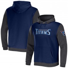 Толстовка Tennessee Titans NFL x Darius Rucker Collection by Fanatics Colorblock - Navy/Charcoal