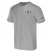 Футболка Green Bay Packers NFL x Darius Rucker Collection by Fanatics Heather Gray Henley