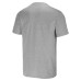 Футболка Pittsburgh Steelers NFL x Darius Rucker Collection by Fanatics Heather Gray Henley