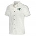 Футболка Green Bay Packers NFL x Darius Rucker Collection by Fanatics Woven Button-Up - White