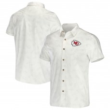 Футболка Kansas City Chiefs NFL x Darius Rucker Collection by Fanatics Woven Button-Up - White