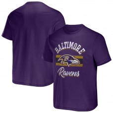 Футболка Baltimore Ravens NFL x Darius Rucker Collection by Fanatics Stripe - Purple