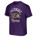 Футболка Baltimore Ravens NFL x Darius Rucker Collection by Fanatics Stripe - Purple