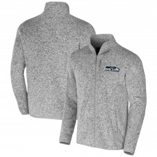 Кофта на молнии Seattle Seahawks NFL x Darius Rucker Collection by Fanatics Fleece - Heather Gray