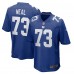 Игровая джерси Evan Neal New York Giants Nike - Royal