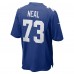 Игровая джерси Evan Neal New York Giants Nike - Royal