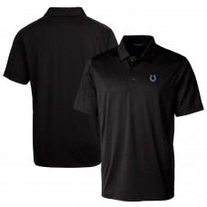 Indianapolis Colts Cutter & Buck Prospect Textured Stretch Polo - Black
