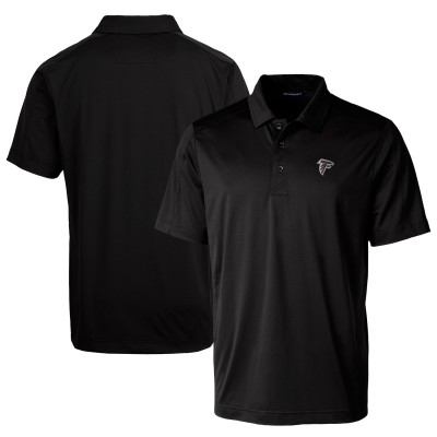 Поло Atlanta Falcons Cutter & Buck Prospect Textured Stretch - Black