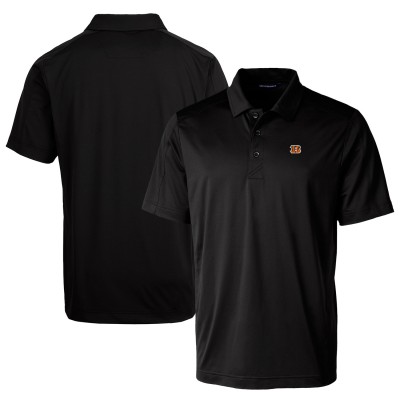 Поло Cincinnati Bengals Cutter & Buck Prospect Textured Stretch - Black