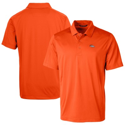 Поло Denver Broncos Cutter & Buck Prospect Textured Stretch - Orange