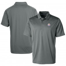 Pittsburgh Steelers Cutter & Buck Steel Prospect Textured Stretch Polo