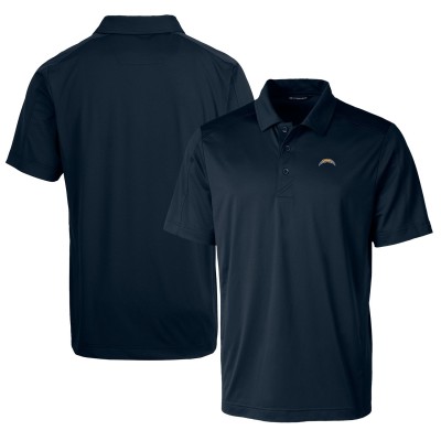 Поло Los Angeles Chargers Cutter & Buck Prospect Textured Stretch - Navy