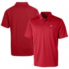 Поло San Francisco 49ers Cutter & Buck Prospect Textured Stretch - Scarlet