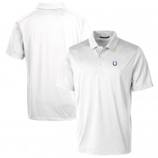 Indianapolis Colts Cutter & Buck Prospect Textured Stretch Polo - White