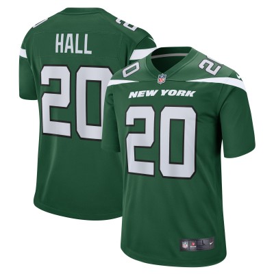 Игровая джерси Breece Hall New York Jets Nike 2022 NFL Draft Pick - Gotham Green