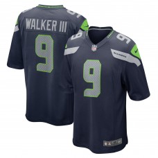 Игровая джерси Kenneth Walker III Seattle Seahawks Nike - Navy