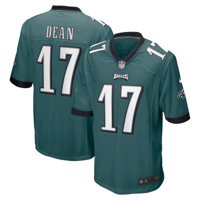 Игровая джерси Nakobe Dean Philadelphia Eagles Nike - Green