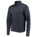 Пуловер Carolina Panthers MSX by Michael Strahan Charcoal Half-Zip
