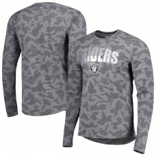 Футболка с длинным рукавом Las Vegas Raiders MSX by Michael Strahan Performance Camo - Black Футболка с длинным рукавом Las Vegas Raiders MSX by Michael Strahan Performance Camo - Black