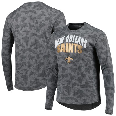 Футболка с длинным рукавом New Orleans Saints MSX by Michael Strahan Performance Camo - Gray
