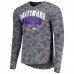 Футболка с длинным рукавом Baltimore Ravens MSX by Michael Strahan Performance Camo - Gray