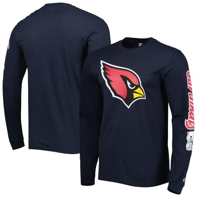 Футболка с длинным рукавом Arizona Cardinals Starter Halftime - Navy