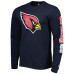 Футболка с длинным рукавом Arizona Cardinals Starter Navy Halftime