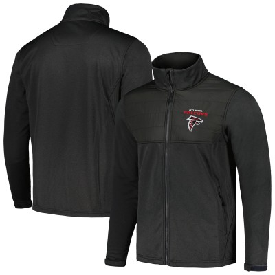 Кофта на молнии Atlanta Falcons Dunbrooke Explorer Tech - Heather Black