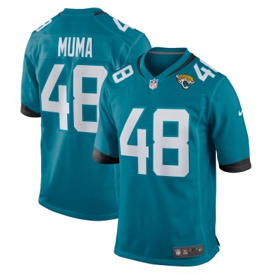 Игровая джерси Chad Muma Jacksonville Jaguars Nike - Teal