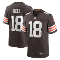 Cleveland Browns David Bell Nike Brown Game Jersey