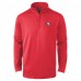 San Francisco 49ers Dunbrooke Scarlet All-Star Tech Quarter-Zip Top