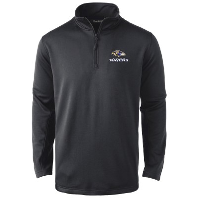 Baltimore Ravens Dunbrooke Black All-Star Tech Quarter-Zip Top