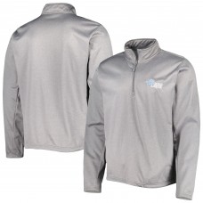 Detroit Lions Dunbrooke Heather Gray All-Star Tech Quarter-Zip Top