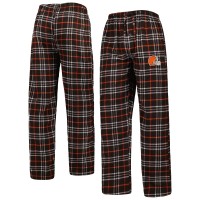 Пижамные штаны Mens Brown/Orange Cleveland Browns Identity Flannel