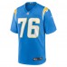 Игровая джерси Will Clapp Los Angeles Chargers Nike - Powder Blue