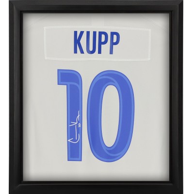 Cooper Kupp Los Angeles Rams Fanatics Authentic Autographed Framed Bone Nike Limited Jersey Shadowbox