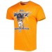 Футболка Walter Payton Chicago Bears Homage NFL Blitz Retired Player Tri-Blend - Heathered Orange