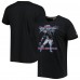 Футболка Deion Sanders Atlanta Falcons Homage Blitz Retired Player Tri-Blend - Heathered Black