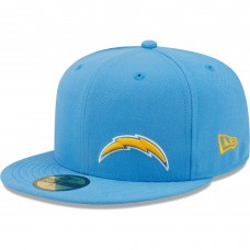Бейсболка Los Angeles Chargers New Era Powder Blue Flawless 59FIFTY