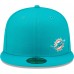 Бейсболка Miami Dolphins New Era  Flawless 59FIFTY - Aqua