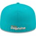 Бейсболка Miami Dolphins New Era  Flawless 59FIFTY - Aqua