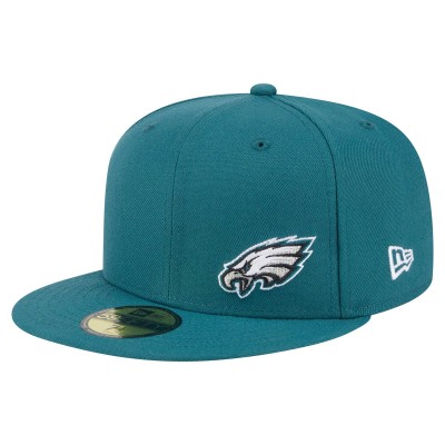 Бейсболка Philadelphia Eagles New Era Flawless 59FIFTY - Midnight Green