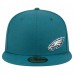 Бейсболка Philadelphia Eagles New Era Flawless 59FIFTY - Midnight Green